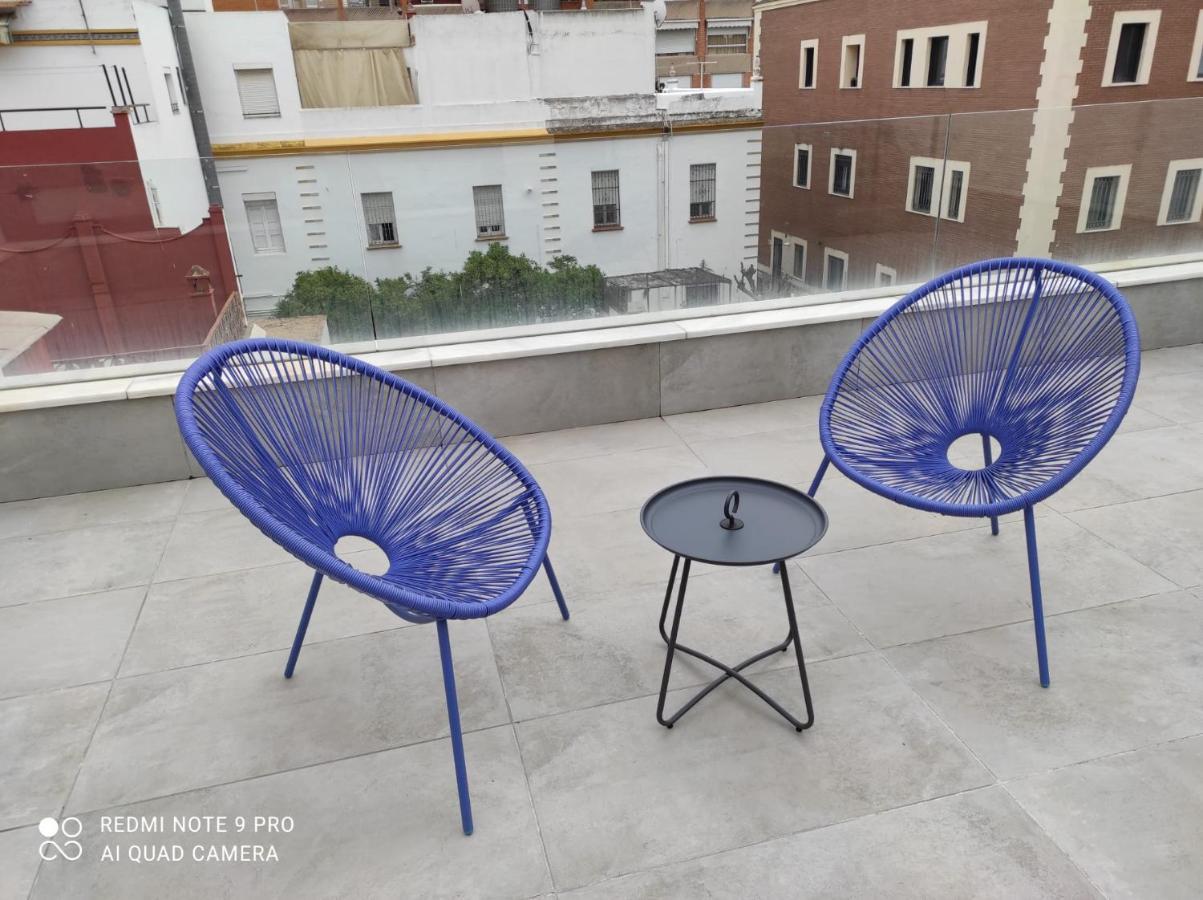 Apartamentos Rg Plaza De Espana Sevilla Exteriör bild